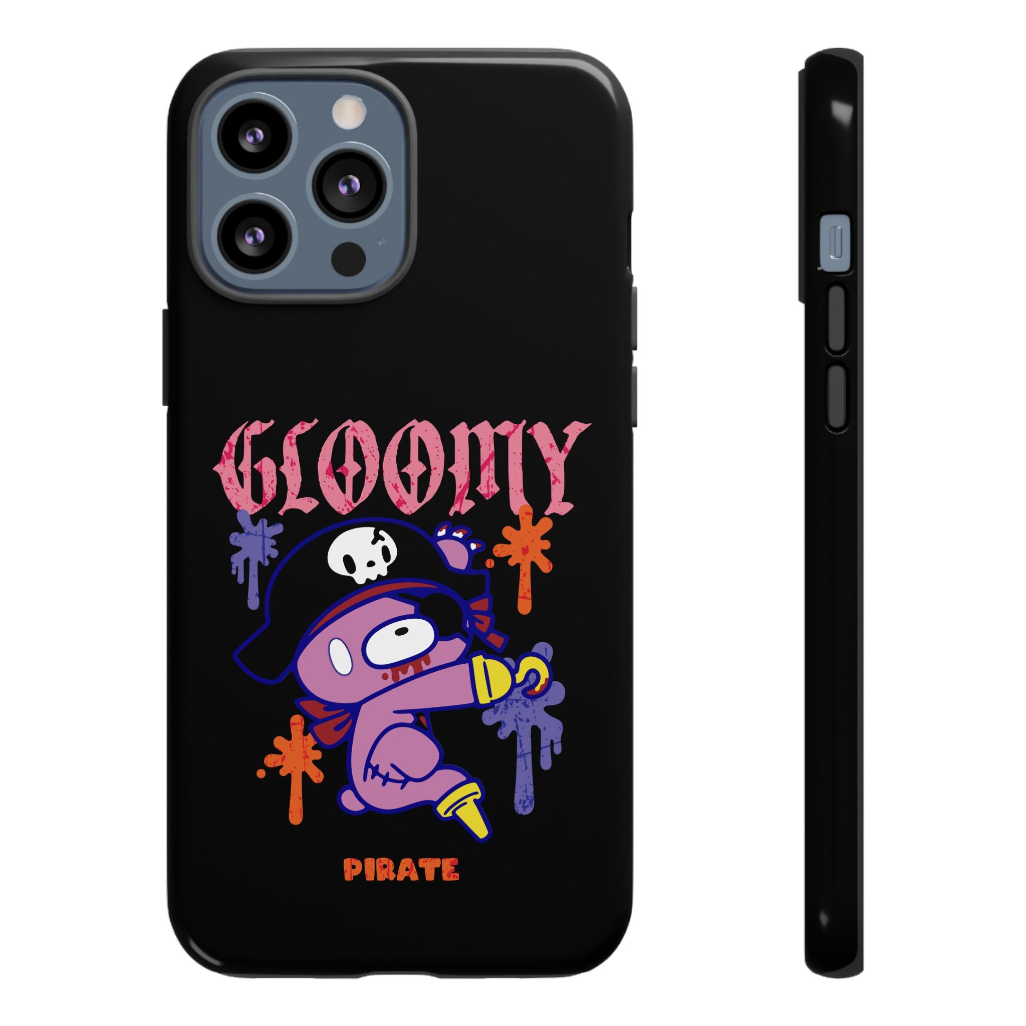 gloomy bear Halloween pirate Phone Case